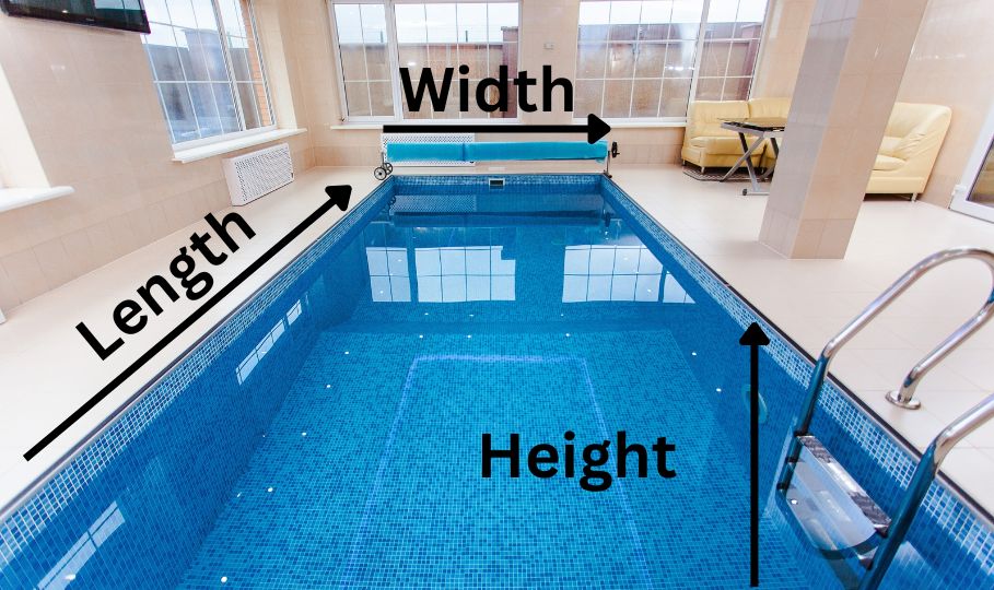 swimming pool capacity