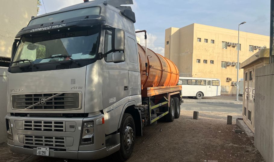 sewage water removal tanker © Secure Track Transport LLC