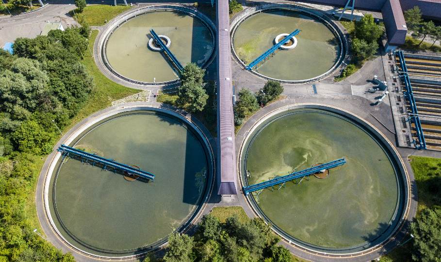 wastewater treatment plant